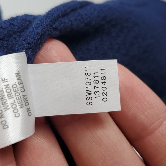 J. Jill Deep Blue Scoop Neck Sweater - Picture 7 of 11